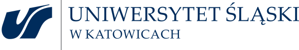 Logo Uniwersytetu Śląskiego. Sygnet oraz napis Uniwersytet Śląski w Katowicach